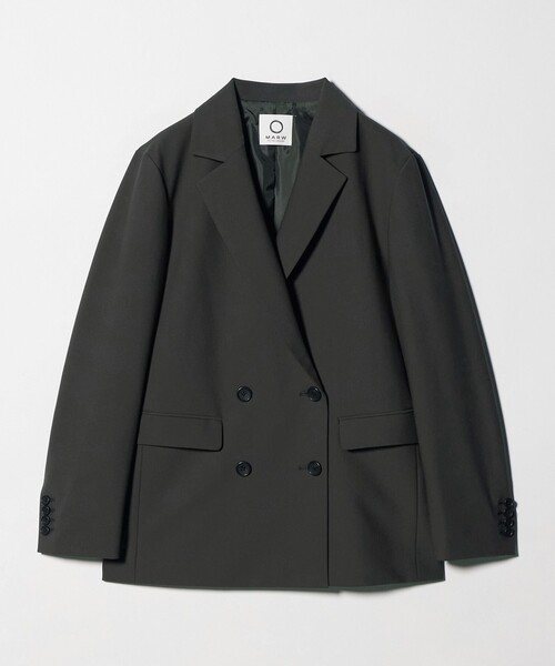 MARW UNITED ARROWS（マルゥ ユナイテッドアローズ）の「＜MARW UNITED ARROWS＞ジャージー ダブル ジャケット（テーラードジャケット・レディース・ダークグレー/ブラック・38/34/36）」の17枚目の写真