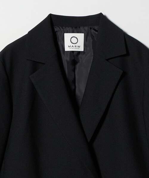 MARW UNITED ARROWS（マルゥ ユナイテッドアローズ）の「＜MARW UNITED ARROWS＞ジャージー ダブル ジャケット（テーラードジャケット・レディース・ダークグレー/ブラック・38/34/36）」の7枚目の写真