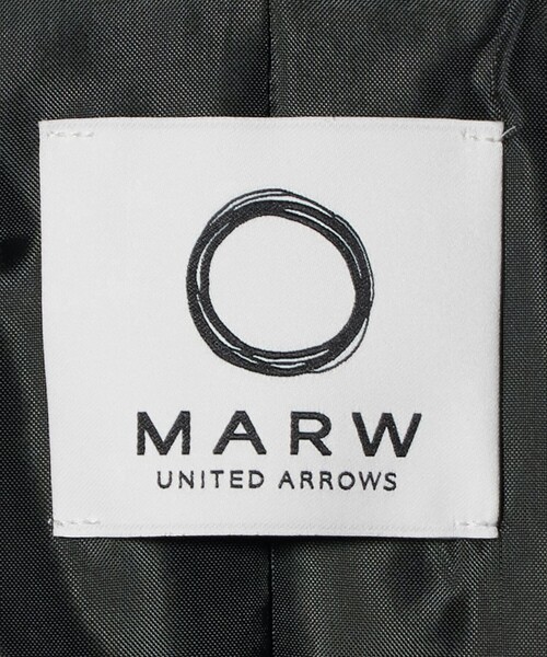 MARW UNITED ARROWS（マルゥ ユナイテッドアローズ）の「＜MARW UNITED ARROWS＞ジャージー ダブル ジャケット（テーラードジャケット・レディース・ダークグレー/ブラック・38/34/36）」の10枚目の写真