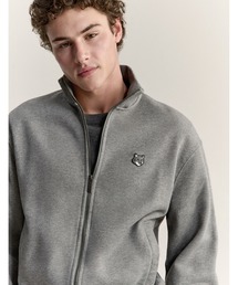 FOX HEAD ZIPPED COMFORT SWEATSHIRT