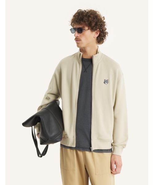 Maison Kitsune(メゾンキツネ)の「FOX HEAD ZIPPED COMFORT SWEATSHIRT(スウェット・メンズ・ライトオリーブ/グレー/ブラック/ネイビー・S/L/M/XS/XL)」の7枚目の写真