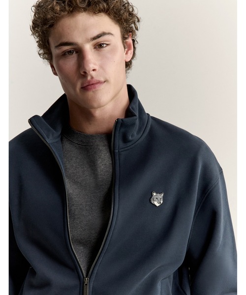 Maison Kitsune(メゾンキツネ)の「FOX HEAD ZIPPED COMFORT SWEATSHIRT(スウェット・メンズ・ライトオリーブ/グレー/ブラック/ネイビー・S/L/M/XS/XL)」の14枚目の写真