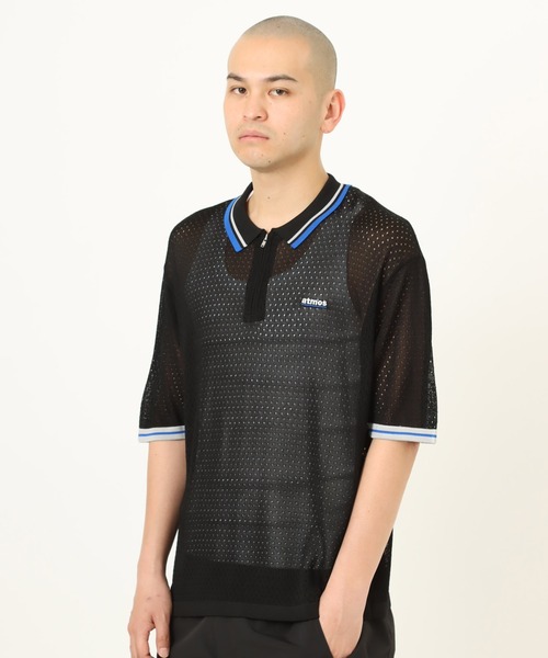 atmos Mesh Polo Shirt / atmos сетчатая поло-рубашка