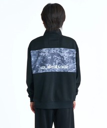 Quiksilver（クイックシルバー）の「QUIKSILVER キッズ・ユース QS WARM UP ZIP 26SP  トラックジャケット ルーズフィット (130-160cm)【2026年春夏モデル】/クイックシルバーブルゾン（ブルゾン）」