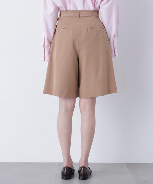 N.（N. Natural Beauty Basic）（エヌエヌナチュラルビューティーベーシック）の「ベルテッドショートパンツ（その他パンツ・レディース・ベージュ/チャコールグレー・ﾌﾘ-）」の13枚目の写真