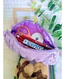 Bling Leads（ブリングリーズ）の「【Bls】【ZA】【Bling Leads】ポップコーンポーチ 筆箱 ペンケース（ポーチ）」