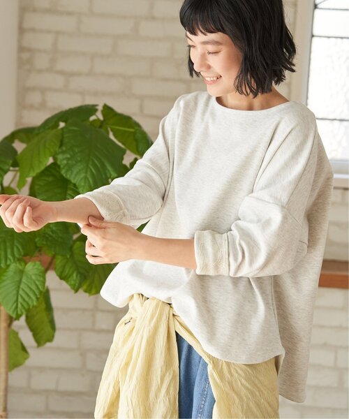 LBC(エルビーシー)の「レース切り替えプルオーバー(Tシャツ/カットソー・レディース・チャコール/グレー/オフホワイト・M)」の10枚目の写真