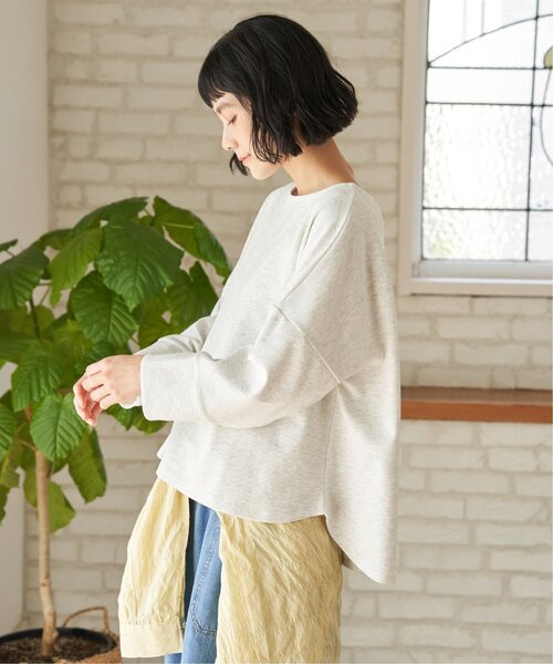 LBC(エルビーシー)の「レース切り替えプルオーバー(Tシャツ/カットソー・レディース・チャコール/グレー/オフホワイト・M)」の12枚目の写真