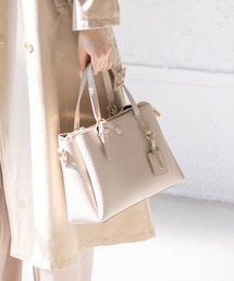 clear | レザー多機能2WAYトートバッグ［大人 カジュアル 着回し力抜群］≪新作≫(トートバッグ)