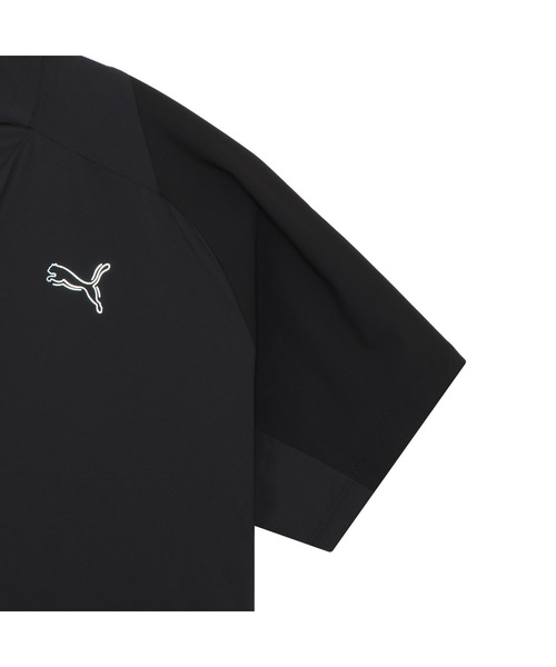PUMA(プーマ)の「PUMA プーマ メンズ ゴルフ シャドウキャット ジク ウィンド ピステ(ブルゾン・メンズ・ホワイト系その他/ブラック・MEDIUM/X-LARGE/LARGE/SMALL/XX-LARGE)」の4枚目の写真
