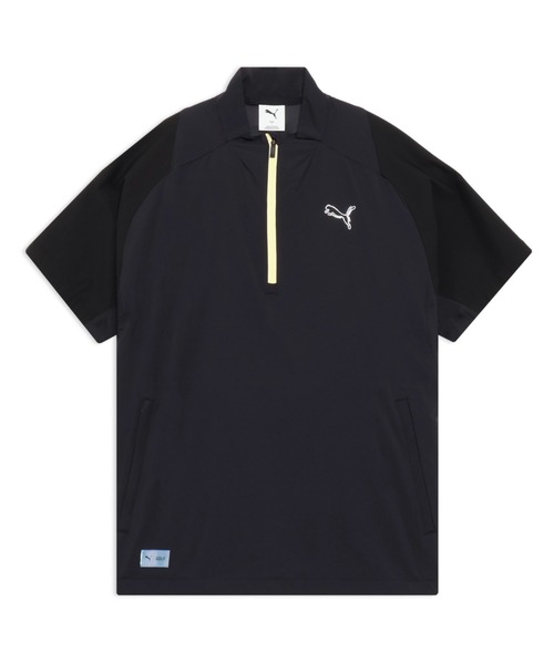 PUMA(プーマ)の「PUMA プーマ メンズ ゴルフ シャドウキャット ジク ウィンド ピステ(ブルゾン・メンズ・ホワイト系その他/ブラック・MEDIUM/X-LARGE/LARGE/SMALL/XX-LARGE)」の2枚目の写真
