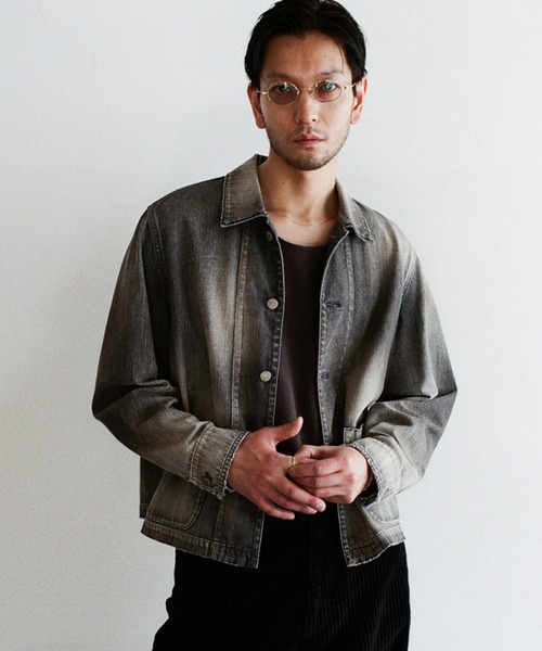 LIDNM（リドム）の「SUPER SOFT SHEEP SUEDE ZIP（ブルゾン）」 - WEAR
