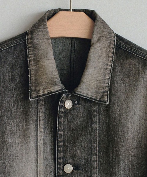 LIDNM(リドム)の「Fog Washed Chore Jacket(ブルゾン・メンズ・ブラック系その他・SMALL/MEDIUM/LARGE)」の20枚目の写真