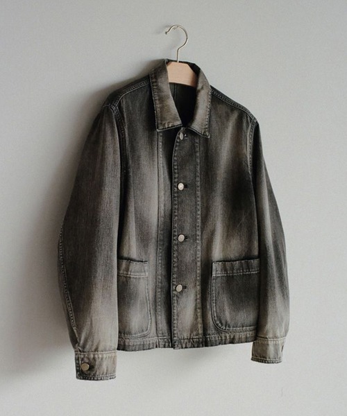 LIDNM(リドム)の「Fog Washed Chore Jacket(ブルゾン・メンズ・ブラック系その他・SMALL/MEDIUM/LARGE)」の19枚目の写真