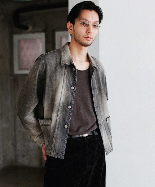 Fog Washed Chore Jacket（ブルゾン）｜LIDNM（リドム）のファッション