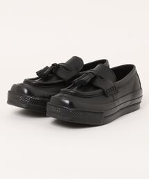 CONVERSE(�R���o�[�X)��CONVERSE �R���o�[�X AS SQUARETOE LOAFER �I�[���X�^�[ �X�N�G�A�g�E ���[�t�@�[ 31316981 BLACK(�X�j�[�J�[)