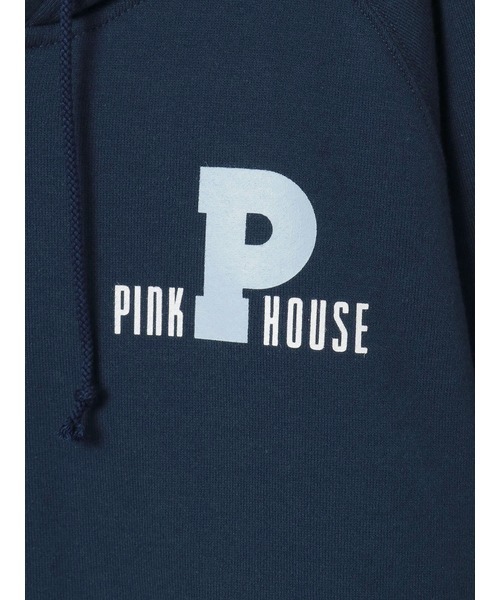 PINK HOUSE（ピンクハウス）の「Pロゴ＆ネームワッペン使いパーカー（パーカー・レディース・ネイビー/レッド/ピンク/ブラック/オフホワイト・フリー）」の19枚目の写真