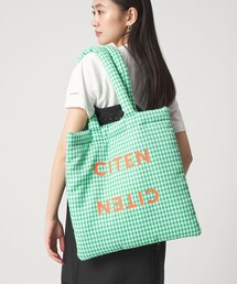 CITEN | <CITEN>パデッドギンガムトート(トートバッグ)
