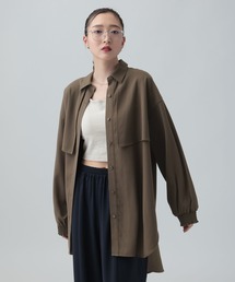 LEPSIM | マルメリヨークミディ長袖ワンピース　632552(シャツ/ブラウス)