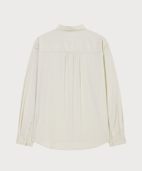 COVERNAT(カバーナット)の「WOMEN OVERSIZED STRIPED SHIRT(シャツ/ブラウス・レディース・アイボリー/ブルー・MEDIUM/SMALL)」の11枚目の写真