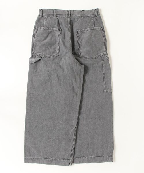 VOAAOV(ヴォアーブ)の「【VOAAOV】BLACK DENIM Painter Pants(デニムパンツ・メンズ・グレー/ブラック・0/1/2)」の3枚目の写真
