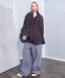 【VOAAOV】BLACK DENIM Painter Pants