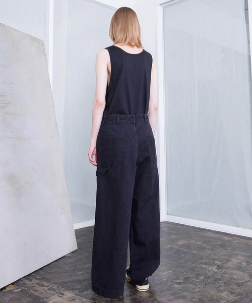 VOAAOV(ヴォアーブ)の「【VOAAOV】BLACK DENIM Painter Pants(デニムパンツ・メンズ・グレー/ブラック・0/1/2)」の6枚目の写真