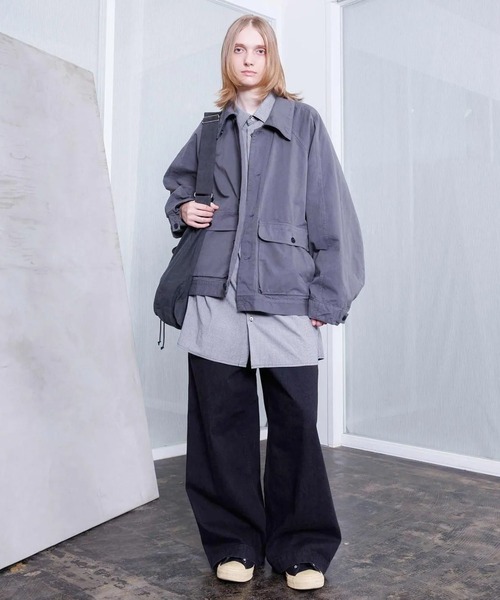 VOAAOV(ヴォアーブ)の「【VOAAOV】BLACK DENIM Painter Pants(デニムパンツ・メンズ・グレー/ブラック・0/1/2)」の8枚目の写真