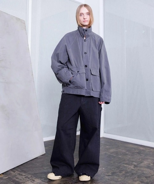 VOAAOV(ヴォアーブ)の「【VOAAOV】BLACK DENIM Painter Pants(デニムパンツ・メンズ・グレー/ブラック・0/1/2)」の9枚目の写真