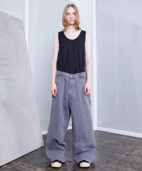 VOAAOV(ヴォアーブ)の「【VOAAOV】BLACK DENIM Painter Pants(デニムパンツ・メンズ・グレー/ブラック・0/1/2)」の11枚目の写真