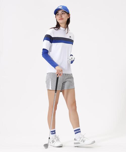 New Balance Golf(ニューバランスゴルフ)の「H/SLEEVE MOCK NECK PULLOVER(Tシャツ/カットソー・レディース・ホワイト/ネイビー/ブルー系その他2・MEDIUM/LARGE/SMALL)」の17枚目の写真
