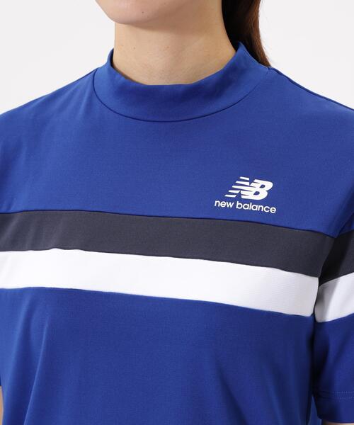 New Balance Golf(ニューバランスゴルフ)の「H/SLEEVE MOCK NECK PULLOVER(Tシャツ/カットソー・レディース・ホワイト/ネイビー/ブルー系その他2・MEDIUM/LARGE/SMALL)」の6枚目の写真