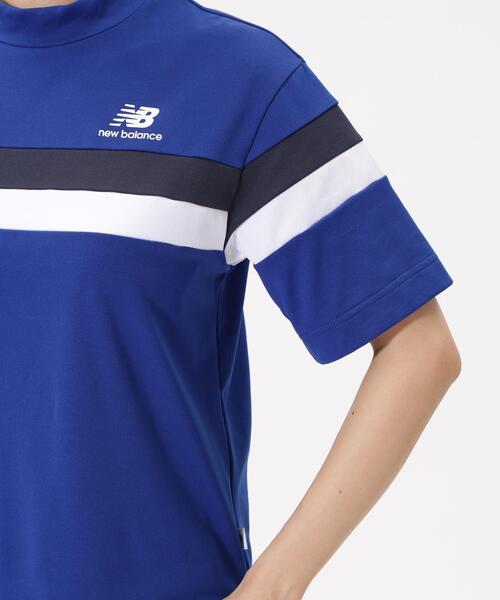 New Balance Golf(ニューバランスゴルフ)の「H/SLEEVE MOCK NECK PULLOVER(Tシャツ/カットソー・レディース・ホワイト/ネイビー/ブルー系その他2・MEDIUM/LARGE/SMALL)」の5枚目の写真