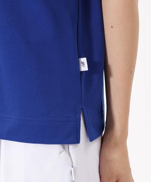 New Balance Golf(ニューバランスゴルフ)の「H/SLEEVE MOCK NECK PULLOVER(Tシャツ/カットソー・レディース・ホワイト/ネイビー/ブルー系その他2・MEDIUM/LARGE/SMALL)」の4枚目の写真