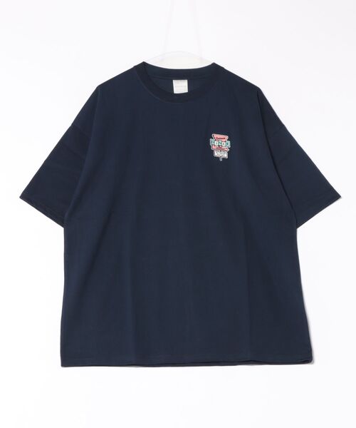 8(eight)(エイト)の「ワイルドシルエット半袖Tシャツ(Tシャツ/カットソー・メンズ・ホワイト/ブラック/ネイビー・X-LARGE/LARGE/MEDIUM)」の3枚目の写真