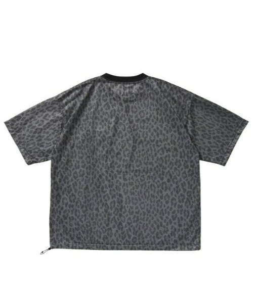 MAGIC NUMBER（マジック ナンバー）の「【MAGIC NUMBER】MESH LEOPARD T-SHIRT（Tシャツ/カットソー・メンズ・ブラック/ブラウン・LARGE/MEDIUM）」の3枚目の写真