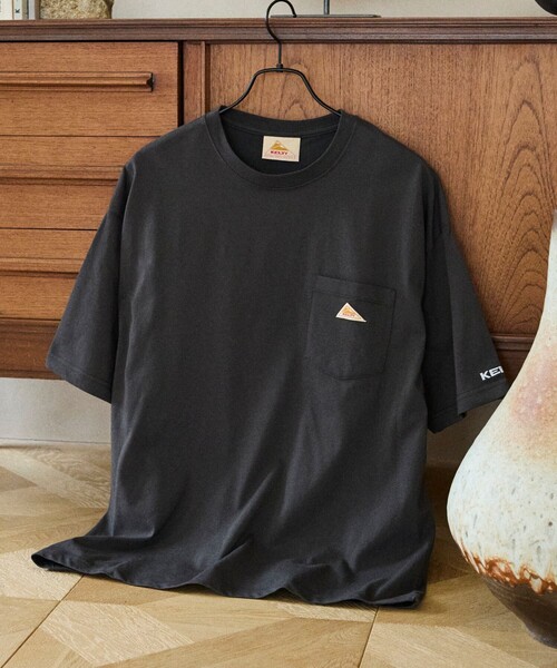 FREAK'S STORE(フリークスストア)の「限定展開 KELTY×FREAK'S STORE ケルティ 別注 ワンポイント ヴィンテージロゴ クルーネック ポケットTシャツ UVカット 接触冷感 吸水速乾(Tシャツ/カットソー・メンズ・オリーブ/ベージュ/スミクロ/ネイビー/ブラック/ピンク/ホワイト/杢グレー・LARGE/MEDIUM/SMALL/X-LARGE)」の17枚目の写真