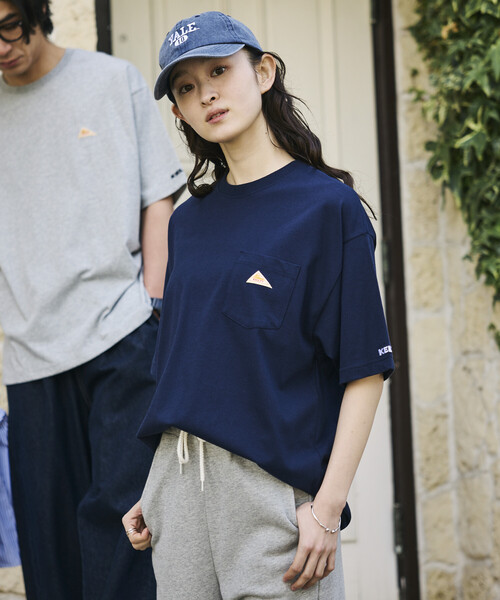 FREAK'S STORE（フリークスストア）の「限定展開 KELTY×FREAK'S STORE ケルティ 別注 ワンポイント ヴィンテージロゴ クルーネック ポケットTシャツ UVカット 接触冷感 吸水速乾（Tシャツ/カットソー・メンズ・オリーブ/ベージュ/スミクロ/ネイビー/ブラック/ピンク/ホワイト/杢グレー・LARGE/MEDIUM/SMALL/X-LARGE）」の21枚目の写真