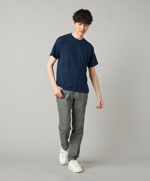 COMME CA MEN（コムサメン）の「フクレジャカード Tシャツ（Tシャツ/カットソー・メンズ・ネイビー/ブラック・M/L）」の13枚目の写真