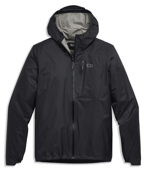 OUTDOOR RESEARCH（アウトドアリサーチ）の「OUTDOOR RESEARCH/アウトドアリサーチ Helium UL Jacket/ヘリウムジャケット（ナイロンジャケット・メンズ・ブラック・MEDIUM/LARGE）」の2枚目の写真