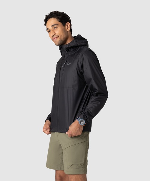 OUTDOOR RESEARCH（アウトドアリサーチ）の「OUTDOOR RESEARCH/アウトドアリサーチ Helium UL Jacket/ヘリウムジャケット（ナイロンジャケット・メンズ・ブラック・MEDIUM/LARGE）」の6枚目の写真