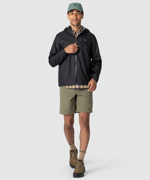 OUTDOOR RESEARCH（アウトドアリサーチ）の「OUTDOOR RESEARCH/アウトドアリサーチ Helium UL Jacket/ヘリウムジャケット（ナイロンジャケット・メンズ・ブラック・MEDIUM/LARGE）」の7枚目の写真