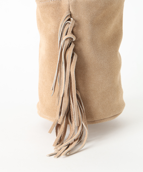 AP STUDIO(エーピーストゥディオ)の「【AULENTTI/オウレンティ】フリンジスエードバッグ(ショルダーバッグ・レディース・ベージュ・FREE)」の13枚目の写真