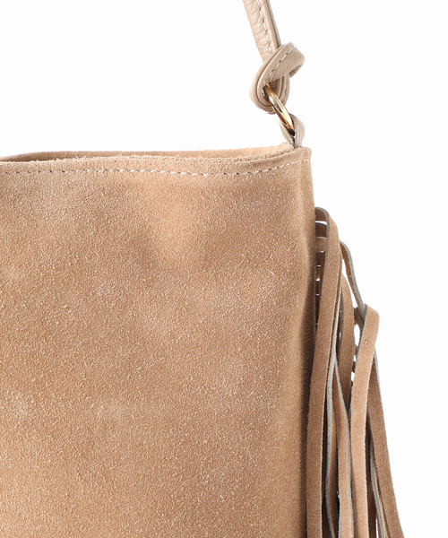 AP STUDIO(エーピーストゥディオ)の「【AULENTTI/オウレンティ】フリンジスエードバッグ(ショルダーバッグ・レディース・ベージュ・FREE)」の19枚目の写真