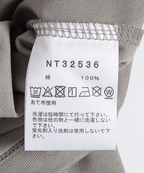 FREAK'S STORE（フリークスストア）の「限定展開 THE NORTH FACE/ザ・ノース・フェイス ショートスリーブフラッシュドライヌプシコットンティー（メンズ）/ Tシャツ（Tシャツ/カットソー・メンズ・ホワイト/ブラック/グレー・SMALL/MEDIUM/LARGE/X-LARGE/XX-LARGE）」の7枚目の写真