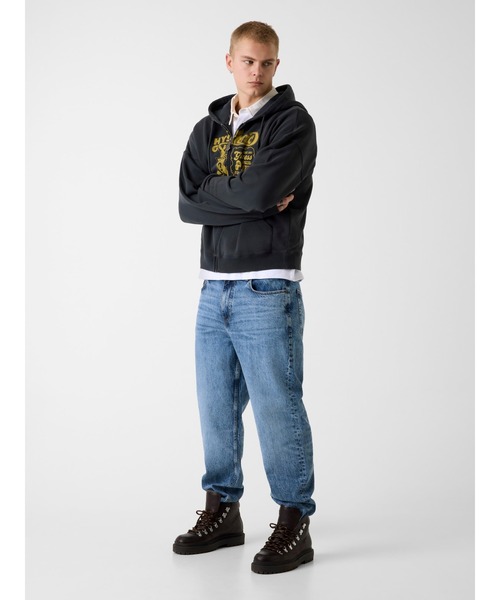 トップス HYSTERIC GLAMOUR GUESS JEANS HOODIE L GUESS JEANS × HYSTERIC GLAMOUR Full Zip Hoodie パーカー | GUESS
