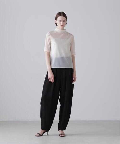 ADORE(アドーア)の「◆シルキープレーンクロスパンツ(その他パンツ・レディース・ブラック/ブラウン・38/36)」の4枚目の写真