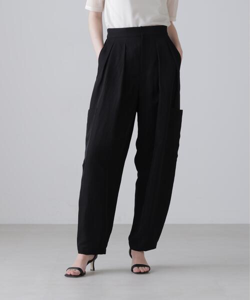 ADORE(アドーア)の「◆シルキープレーンクロスパンツ(その他パンツ・レディース・ブラック/ブラウン・38/36)」の5枚目の写真
