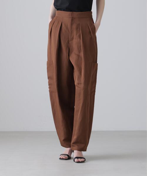 ADORE(アドーア)の「◆シルキープレーンクロスパンツ(その他パンツ・レディース・ブラック/ブラウン・38/36)」の9枚目の写真