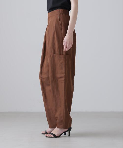 ADORE(アドーア)の「◆シルキープレーンクロスパンツ(その他パンツ・レディース・ブラック/ブラウン・38/36)」の10枚目の写真